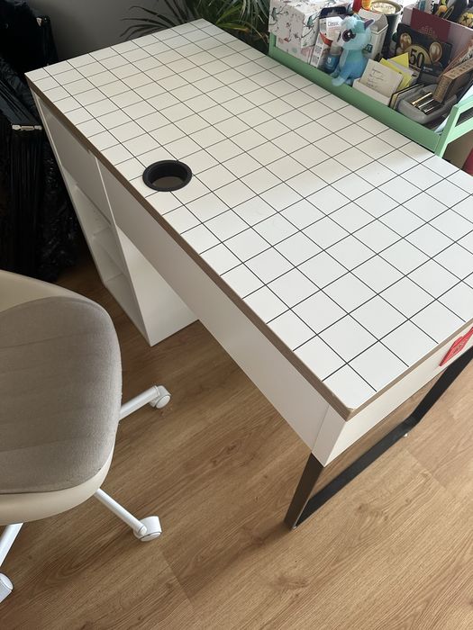 Biurko ikea białe