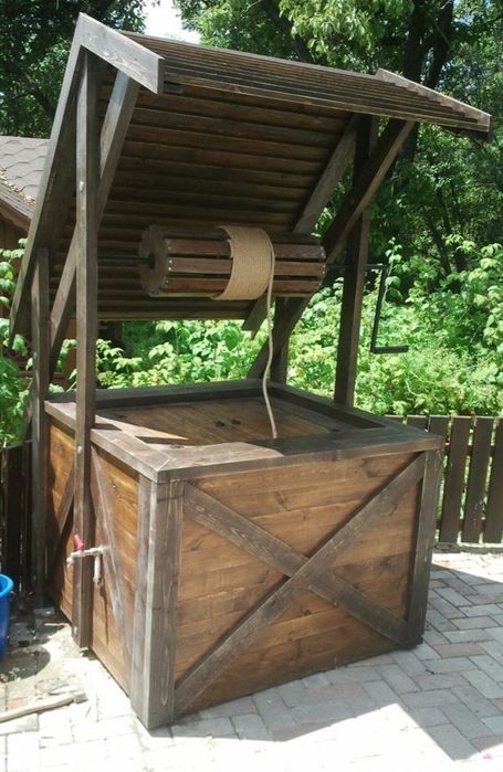 Дашок для криниці колодязя скважини  декоративне оздоблення