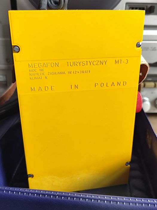 megafon Unitra Tonsil MT-3 1973r.