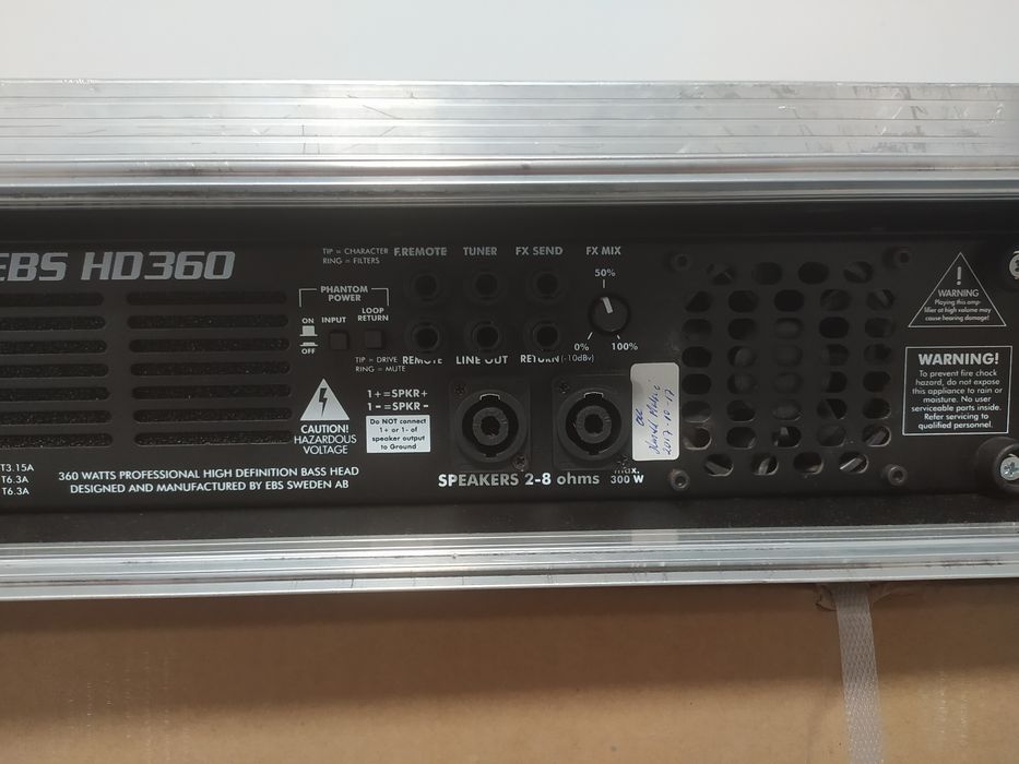 Wzmacniacz basowy EBS HD 360