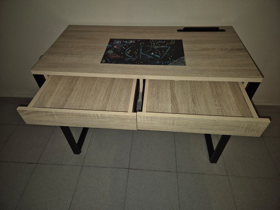 Secretaria estudo com 2 gavetas - saldo