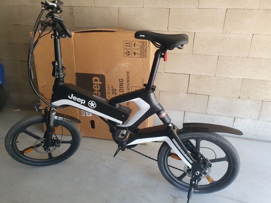 Rower składany elektryczny E-Bike składak JEEP