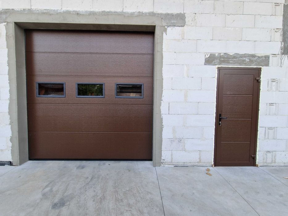 Brama grażowa brąz 3000x2125