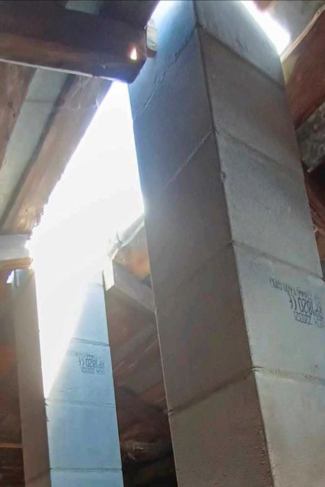 Frezowanie Diamentowe kominów Montaż wkładów kwasoodpornych systemów