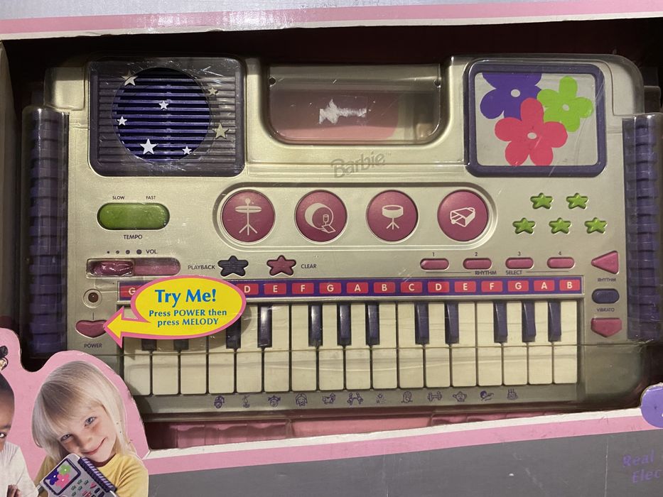 Barbie teclado - Music Keyboard - 1999