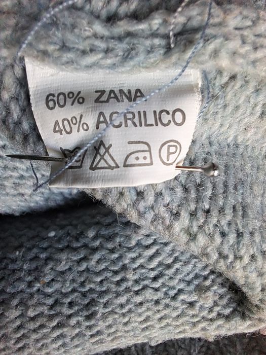 Casaco de Malha Homem Denri (Tam. M) – Azul-Acinzentado com Fecho