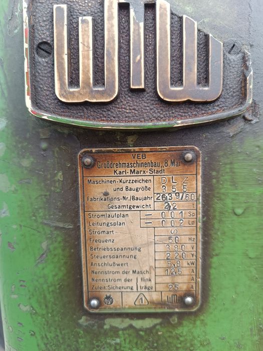 Tokarka WMW DLZ 355
