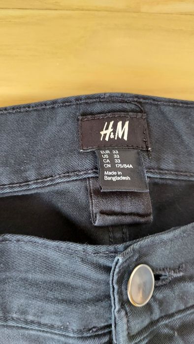 Spodnie męskie H&M rozm.33
