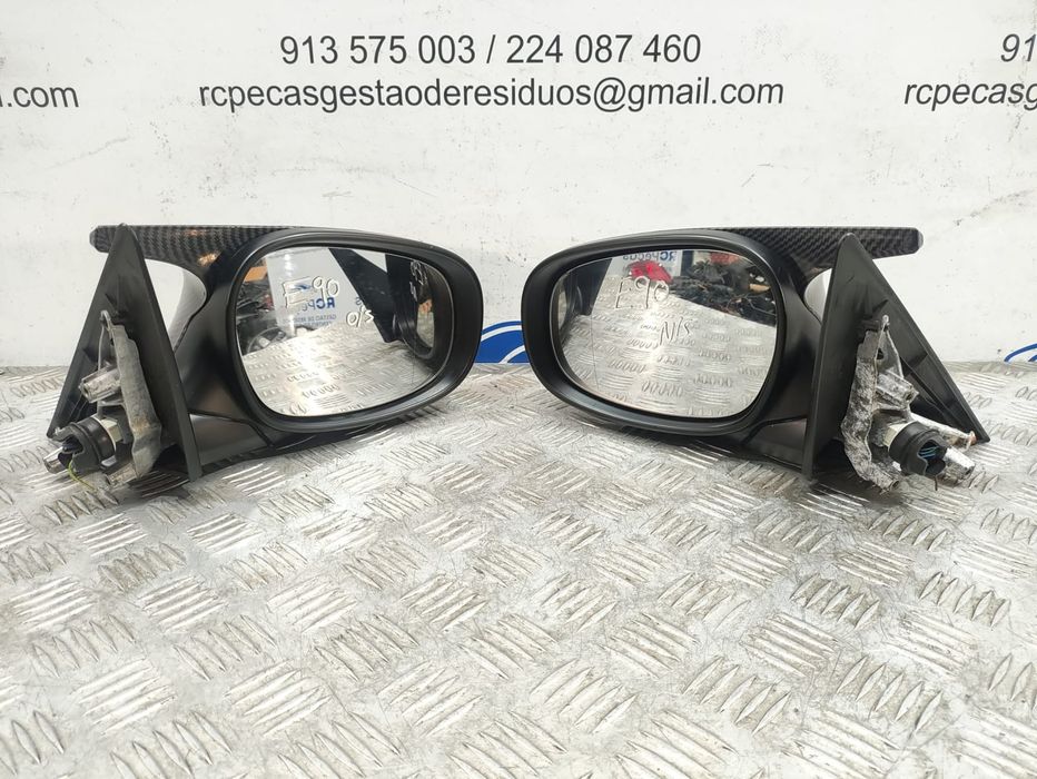 Espelho Retrovisor Esquerdo Direito Original BMW Serie 3 E90 Sedan E91 Touring LCI 2008 a 2011