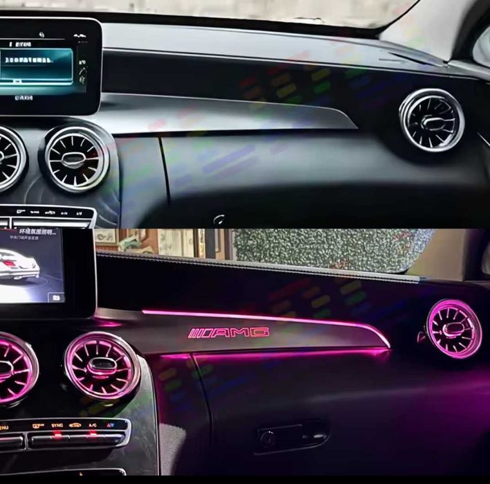 Підсвітка панелі Мерседес с205 Мерседес GLC