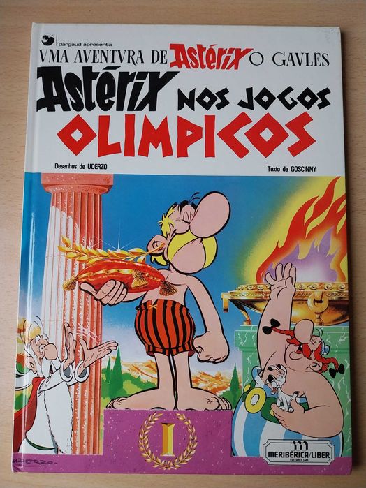 Asterix - Obelix - Livros BD - ASTERIX Nos Jogos Olímpicos (1968)