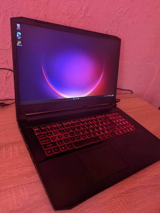 Ігровий 17.3" Acer Nitro 5 / i5-11400H / RTX 3050 / 32GB RAM / 144 Hz