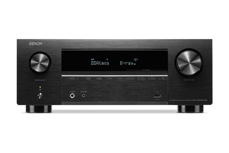 Denon AVR-X2800H DAB - amplituner wielokanałowy | Audiopolis Warszawa