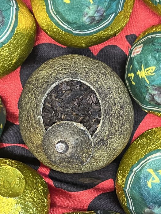 Пуер у мандарині