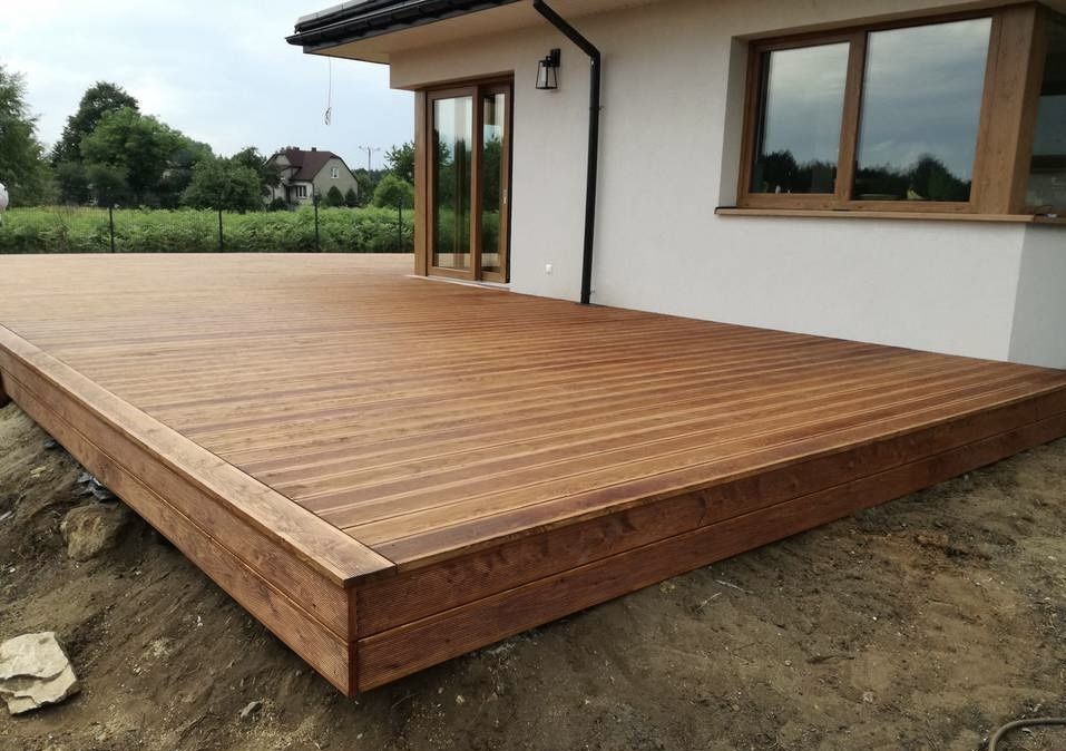 Deska Tarasowa Modrzew 28/145mm Najtaniej! Z dostawą