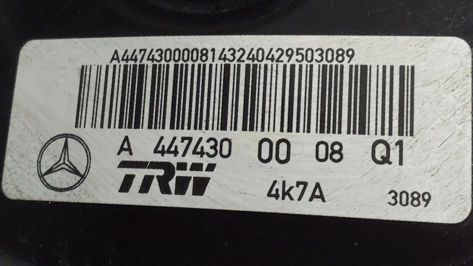 Servofreio MERCEDES-BENZ Vito (W447)