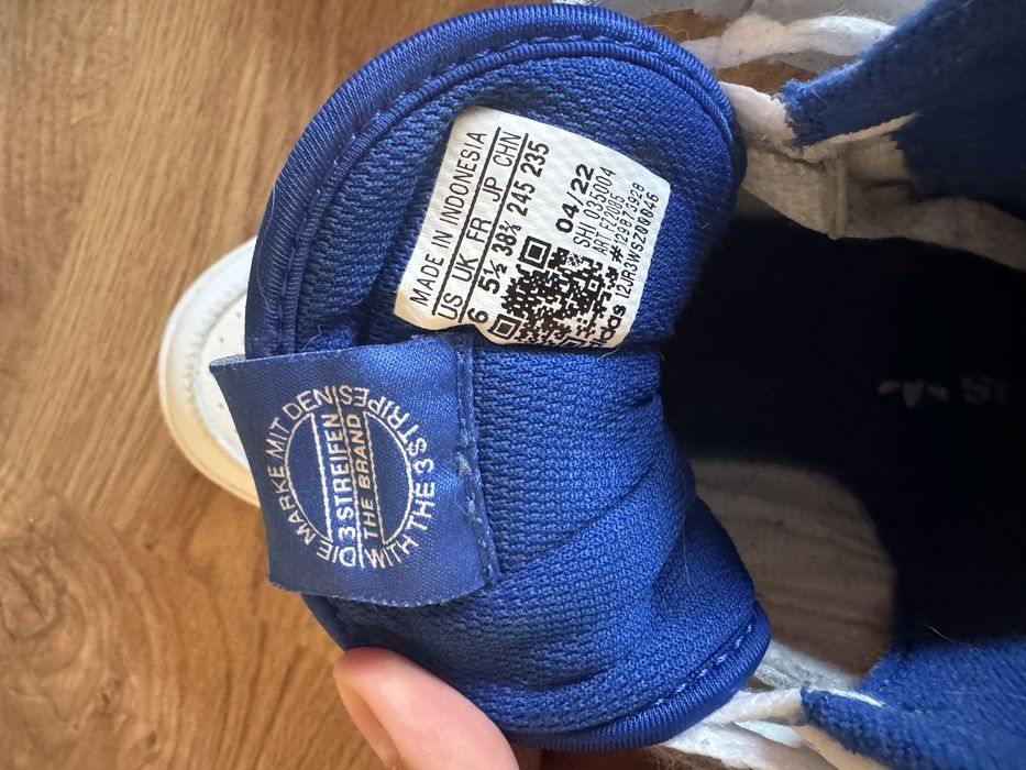 Tênis Adidas Forum Mid – Branco/Azul – Original