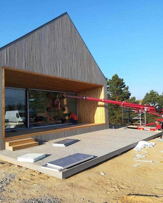 Mini żuraw wynajem //  z operatorem//Dźwig samojezdny//Pająk//Montaż//