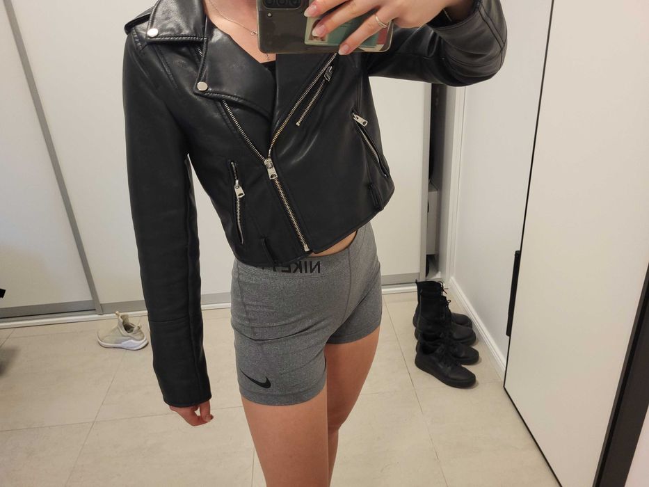 Kurtka skórzana PullandBear