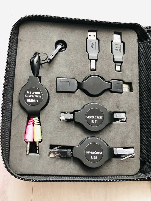 NOWY Silvercrest travel kit zestaw akcesoriów do laptopa
