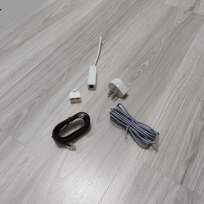 Akcesoria telefoniczne filtr, rozdzielacz, adapter, kable