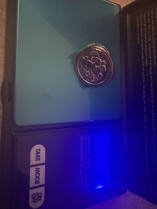 Sygnet złoto sw Jerzy