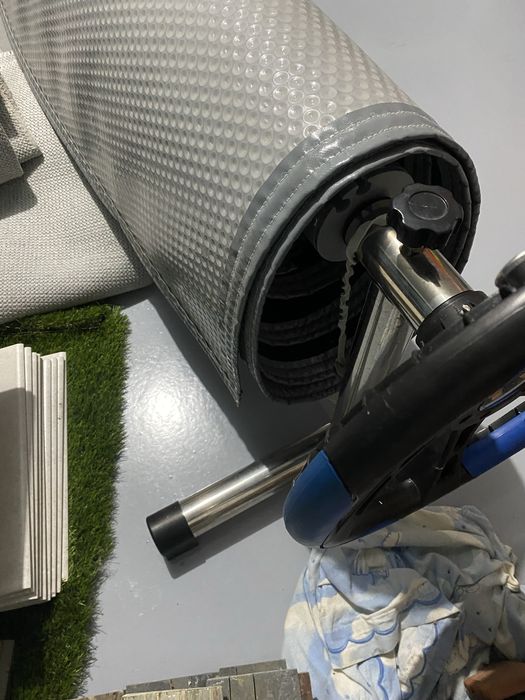 rolo para tapar piscina