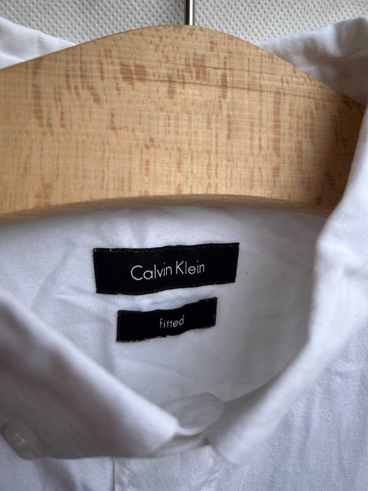 Calvin Klein _ Biała koszula L _ fitted