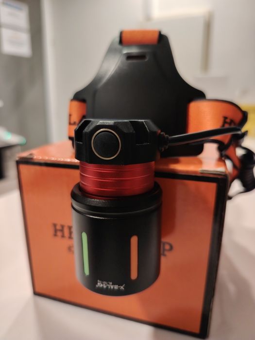 L.  Cabeça Led  Super Bright  450m Alcance, Zoom, Powerbank