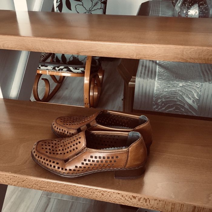 Buty damskie skórzane 37 r skórzane