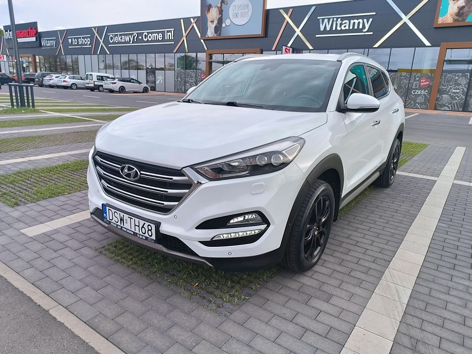 Hyundai Tucson 2018r 1.6 Gdi 177km*Automat*Napęd 4WD*Kamera*EleKlapa*Ledy*Ksenon*Navi*Sam parkuje*REZERWACJA