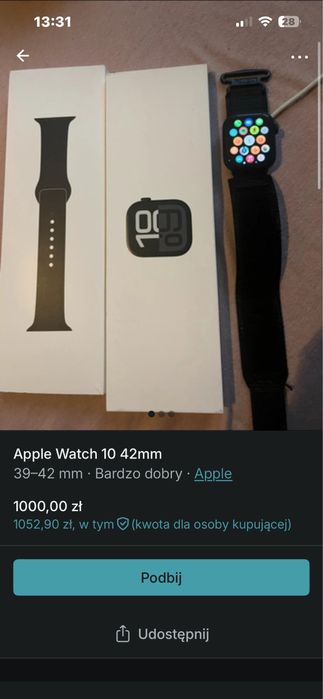 Apple watch 10 42m