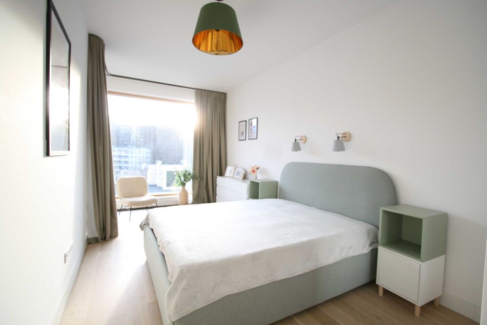 Luksusowe 2 pokoje z klimatyzacją | siłownia w budynku | Powiśle