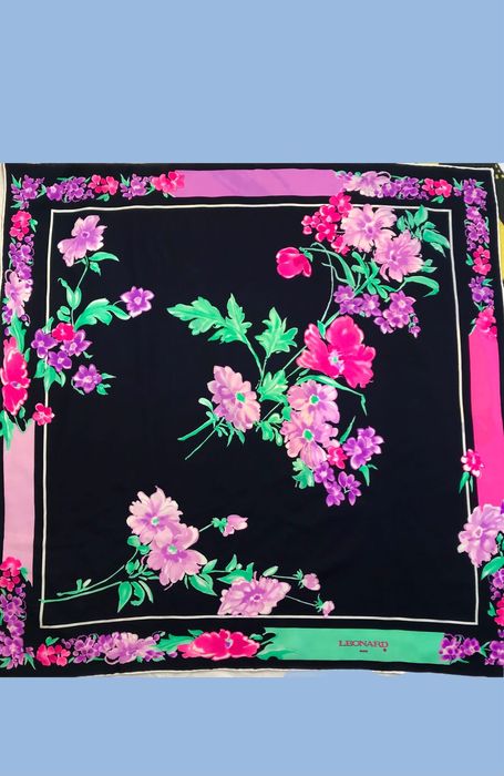 LEONARD PARIS премиум шелковый платок