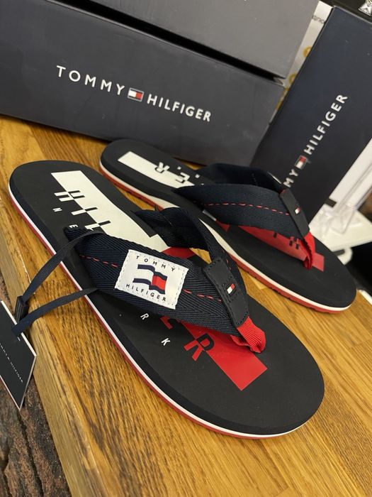 Шльопанці Hilfiger Badge Beach Sandal (FMOFM03379 DW5)