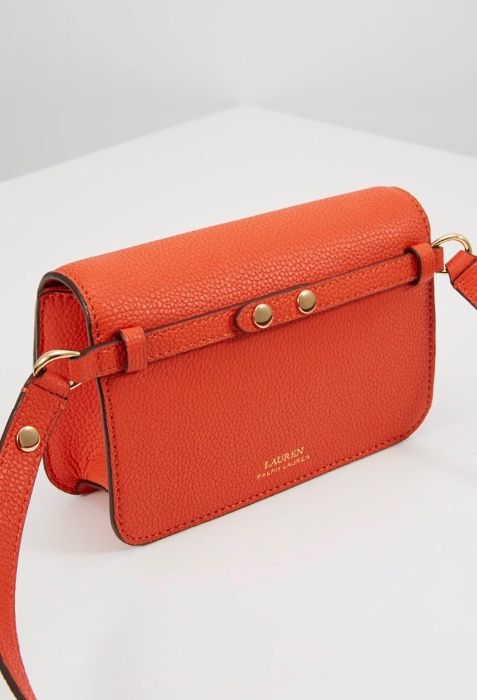 Torebka saszetka listonoszka nerka Ralph Lauren skóra
