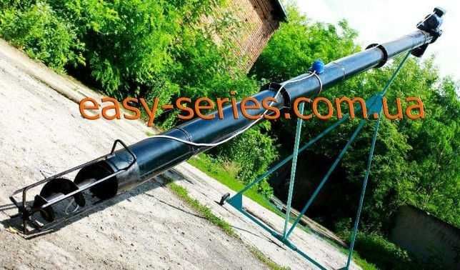 Шнековый транспортёр винтовой конвейер погрузчик (протравитель шнек)