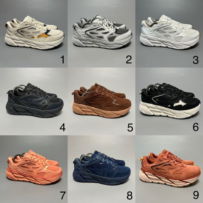 Чоловічі та жіночі бігові кросівки Hoka Clifton L  Athletics Suede