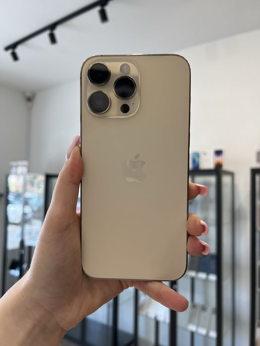 Telefon iPhone 14 PRO MAX 128GB Złoty Apple Gwarancja iTrade