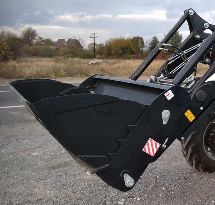 Фронтальний навантажувач на трактор МТЗ 82, Фронтальный погрузчик КУН