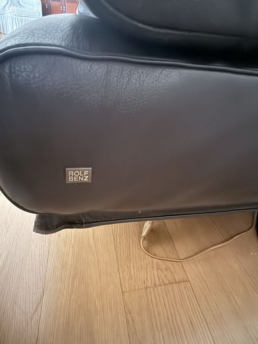 Sofa em pele da Rolf Benz