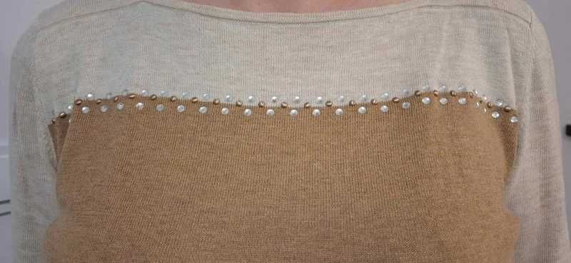 NEXT Damski sweter z cyrkoniami - 12