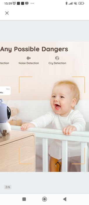 Boifun 2 S monitor kamera niania elektroniczna