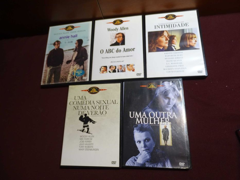 DVD-Woody Allen-5 euros cada filme