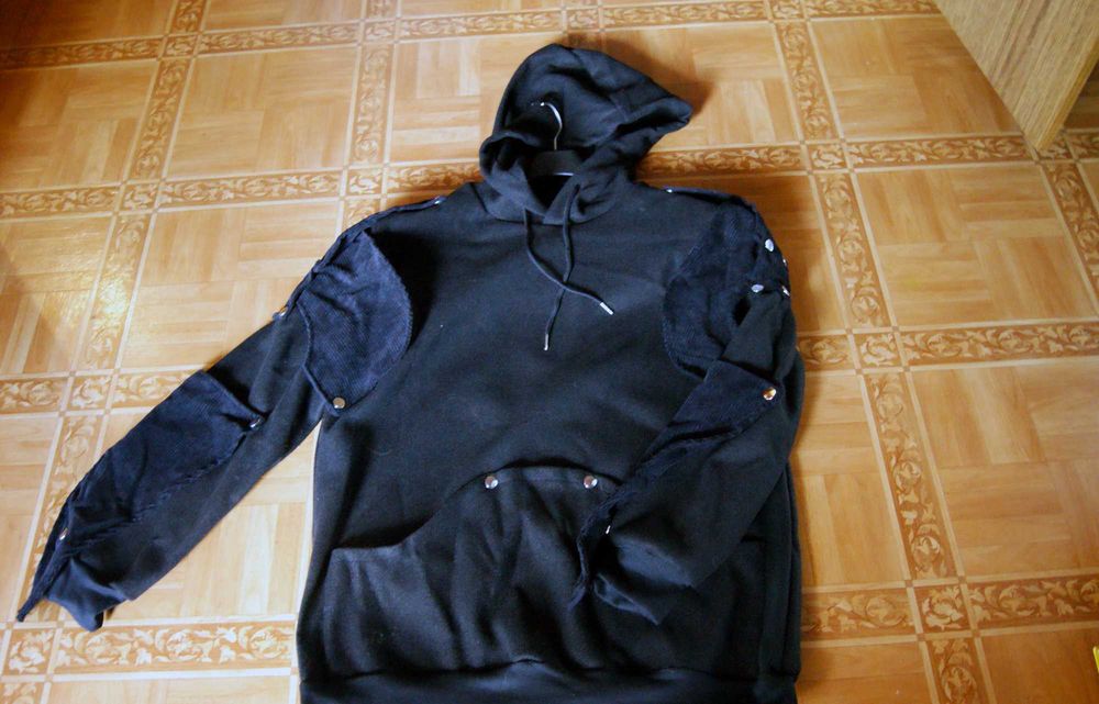Cosplay, Bluza 'Asassin' z dużym kapturem, unisex.