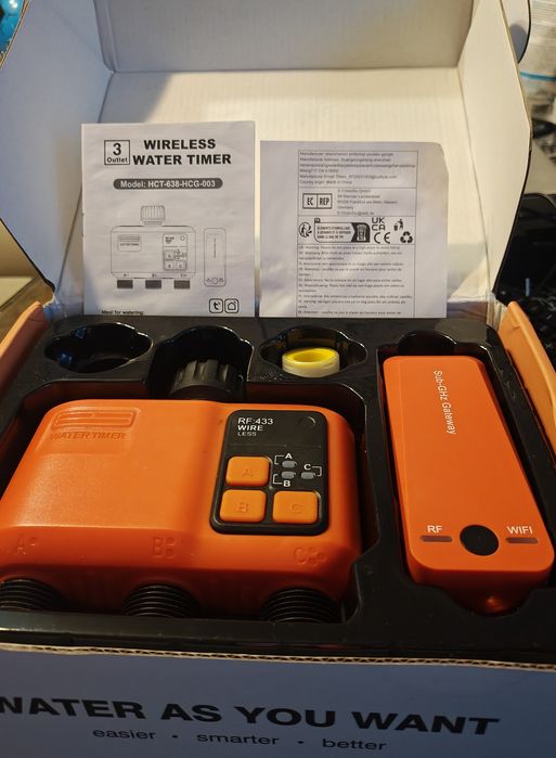 Inteligentny komputer do podlewania Wyjścia WLAN 3 z 300 M RF