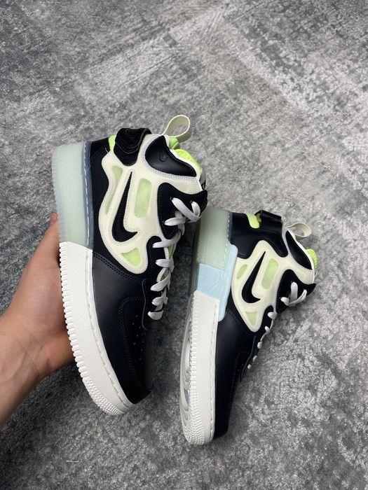 Nike Air Force 1 Mid Black Host 42 *NOWE*