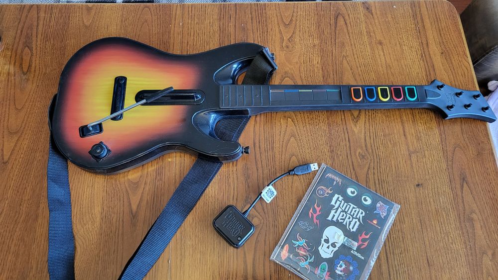 Gitara do guitar hero les paul PC