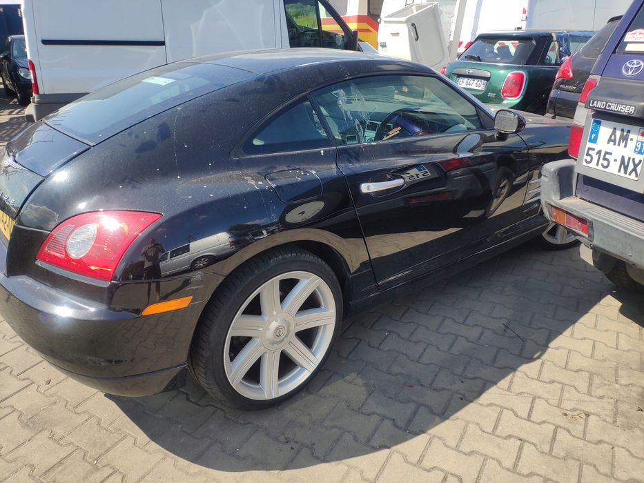 chrysler crossfire szyba drzwi prawa