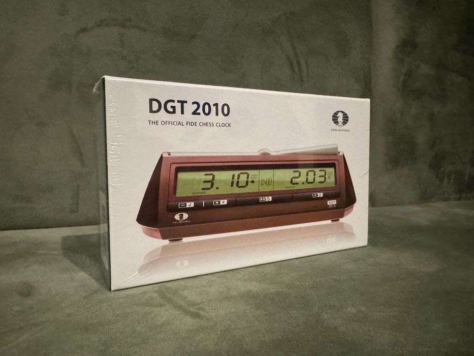 Zegar szachowy DGT 2010 - Nowy, zafoliowany